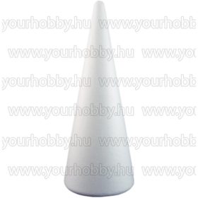 Polisztirol kúp 14x37 cm