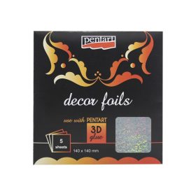 Pentart Dekorfólia hologramos jégvirágok