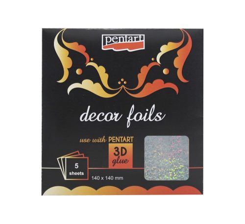 Pentart Dekorfólia hologramos jégvirágok
