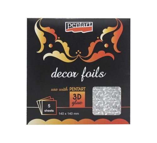 Pentart Dekorfólia hologramos szilánkok