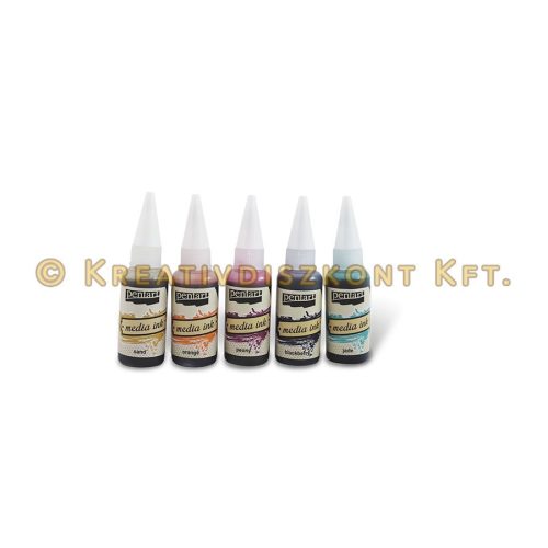 Pentart Média tinta 20 ml - sötéthomok