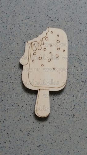 Fafigura Jégkrém 4,5x8,5 cm