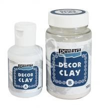 Pentart Decor Clay öntőpor szett 100 g+40 ml