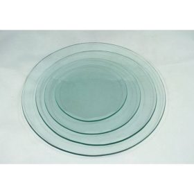 Üvegtál kerek 30 cm