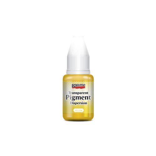 Pentart Transzparens színező 20 ml sárga