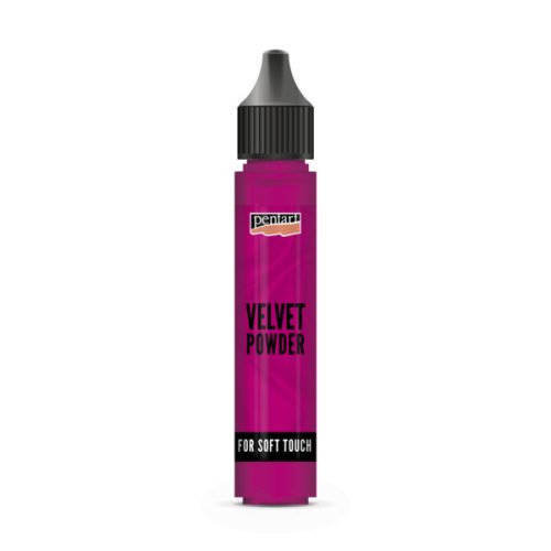 Pentart Bársonypor 3 g pink