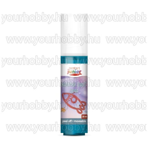 Pentart Üvegmatrica festék 20 ml - Türkiz