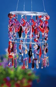 Drótkarika fehér bevonatos 10 cm