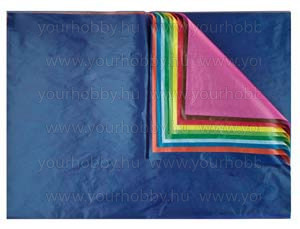 Transzparenspapír színes 25 ív