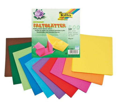 Folia® Hajtogatós papír 500 db 30x30 cm
