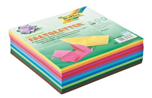 Folia® Hajtogatós papír 500 db 30x30 cm