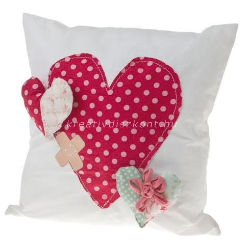 Párnahuzat 40x40 cm fehér