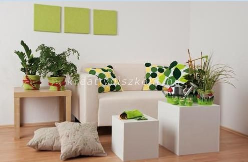 Párnahuzat 40x40 cm fehér