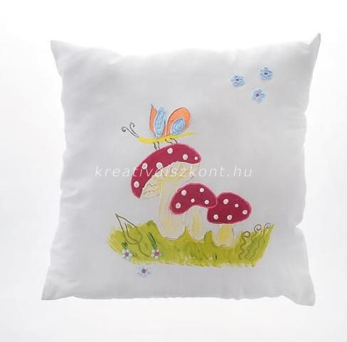 Párnahuzat 40x40 cm fehér