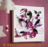Quilling élénk színű hajtogatós papír csíkok 400 db