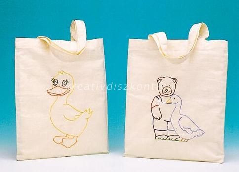 Vászontáska rövidfülű 25x30 cm