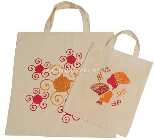 Vászontáska rövidfülű 25x30 cm