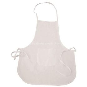 Gyerekkötény pamut 45x50 cm fehér