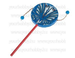 Préselt papír dob pálcikával