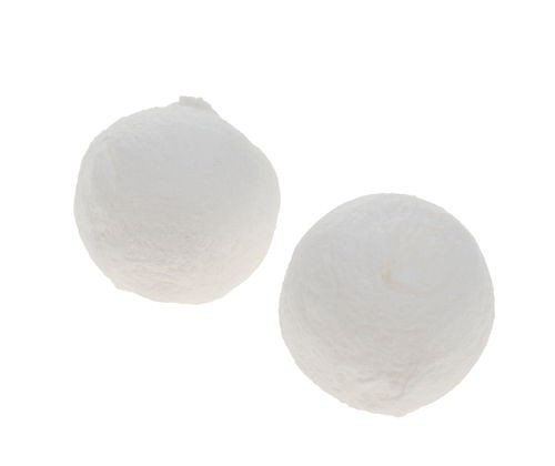 Préselt papírgolyó 10 mm 50 db fehér