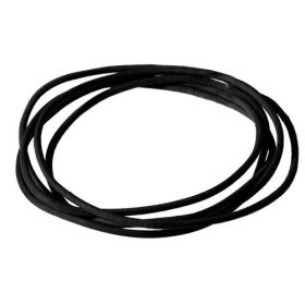 Bőrzsinór 2 mm x 100 cm fekete