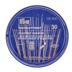 Varró-, kötő-, és stoppolótű készlet, 30 db