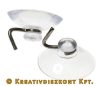 Fémkampós tapadó korong, 22 mm, 5 db