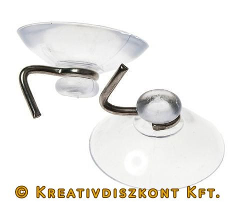 Fémkampós tapadó korong, 22 mm, 5 db