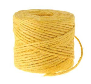 Kenderzsinór 3,5mm x 55m 200g, sárga