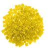 Üvegmozaik lapok 200 g 10x10 mm 300 db sárga