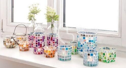 Acryl mozaiklapok10x10 mm kb. 205 db