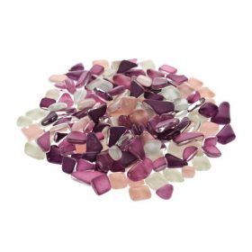 Üvegmozaik puha üveglapok 200 g lila mix