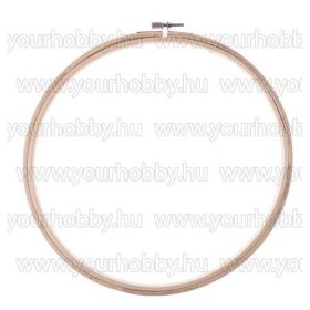 Hímzőkeret 25 cm csavaros