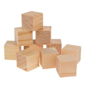Fenyőkocka 10 db 20x20x20 mm