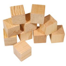 Fenyőkocka 10 db 25x25x25 mm
