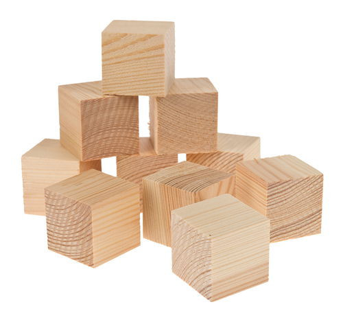 Fenyőkocka 10 db 30x30x30 mm