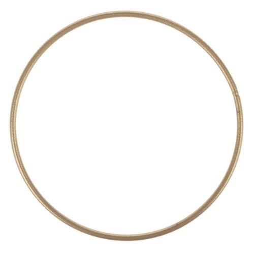 Fémkarika kb. ø 100 mm, arany bevonatú