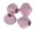 Rico Design® makramé fagyöngy készlet, kb. ø 30 x 30 mm, 4 db - orgona