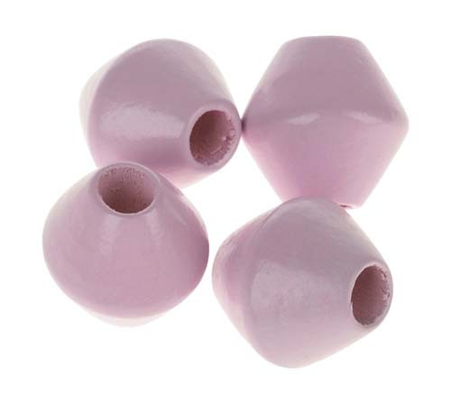 Rico Design® makramé fagyöngy készlet, kb. ø 30 x 30 mm, 4 db - orgona