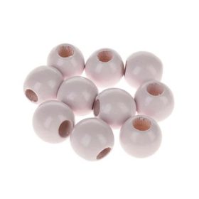   Rico Design® makramé fagyöngy készlet, kb. 20 x 20 mm, 10 db - rózsaszín