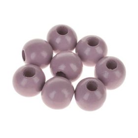   Rico Design® makramé fagyöngy készlet, kb. ø 25 x 25 mm, 8 db/cs, mályva