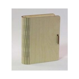 Kártyatartó fadoboz hajlékony 9,5x8 cm