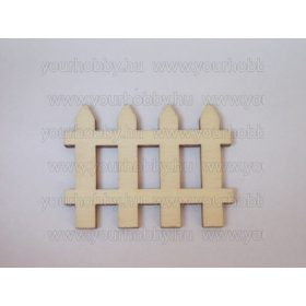 Kerítés fadísz 4x3 cm