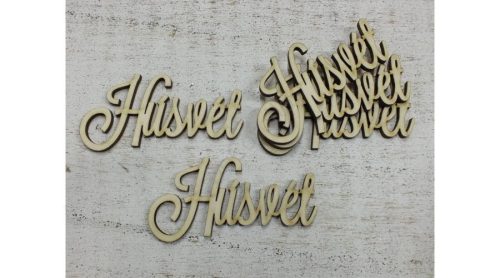 Fa "Húsvét" felirat  7,5 cm