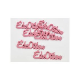 Fa "Édes Otthon" felirat málna 10 cm