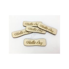 Fa "Hello Ősz" hullámos tábla 2x6,5 cm