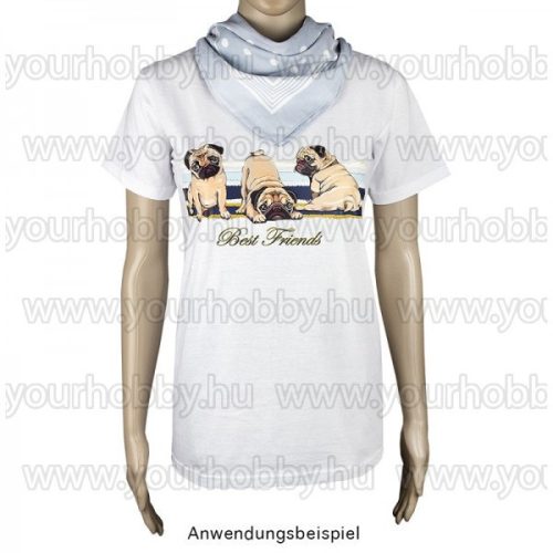 Vasalható Textil Transzfer Mops A4