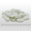 Foszforeszkáló dekor kavicsok 10 db/cs vízkék