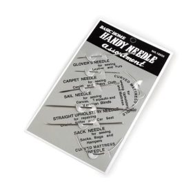   Kézi bőrvarró tű, zsákanyag, szőnyeg, matrac - készlet 7 db/cs