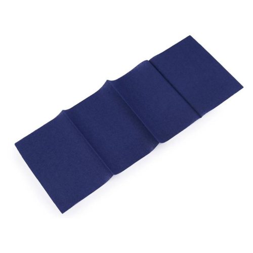 Felvasalható textil folt 17x45 cm sötétkék
